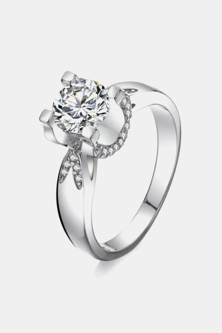 2 Carat Moissanite 925 Sterling Silver Ring LOVCIA