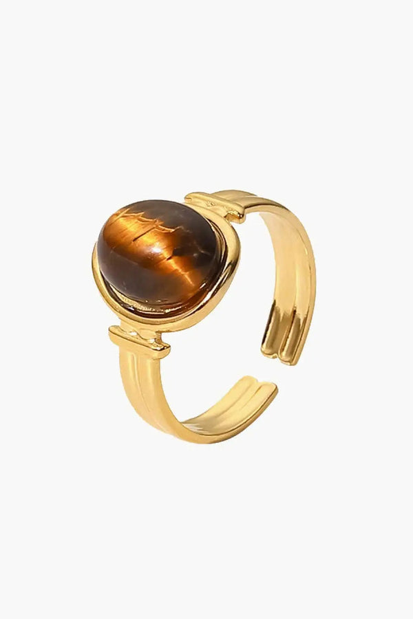 LOVCIA 18K Gold Plated Open Ring