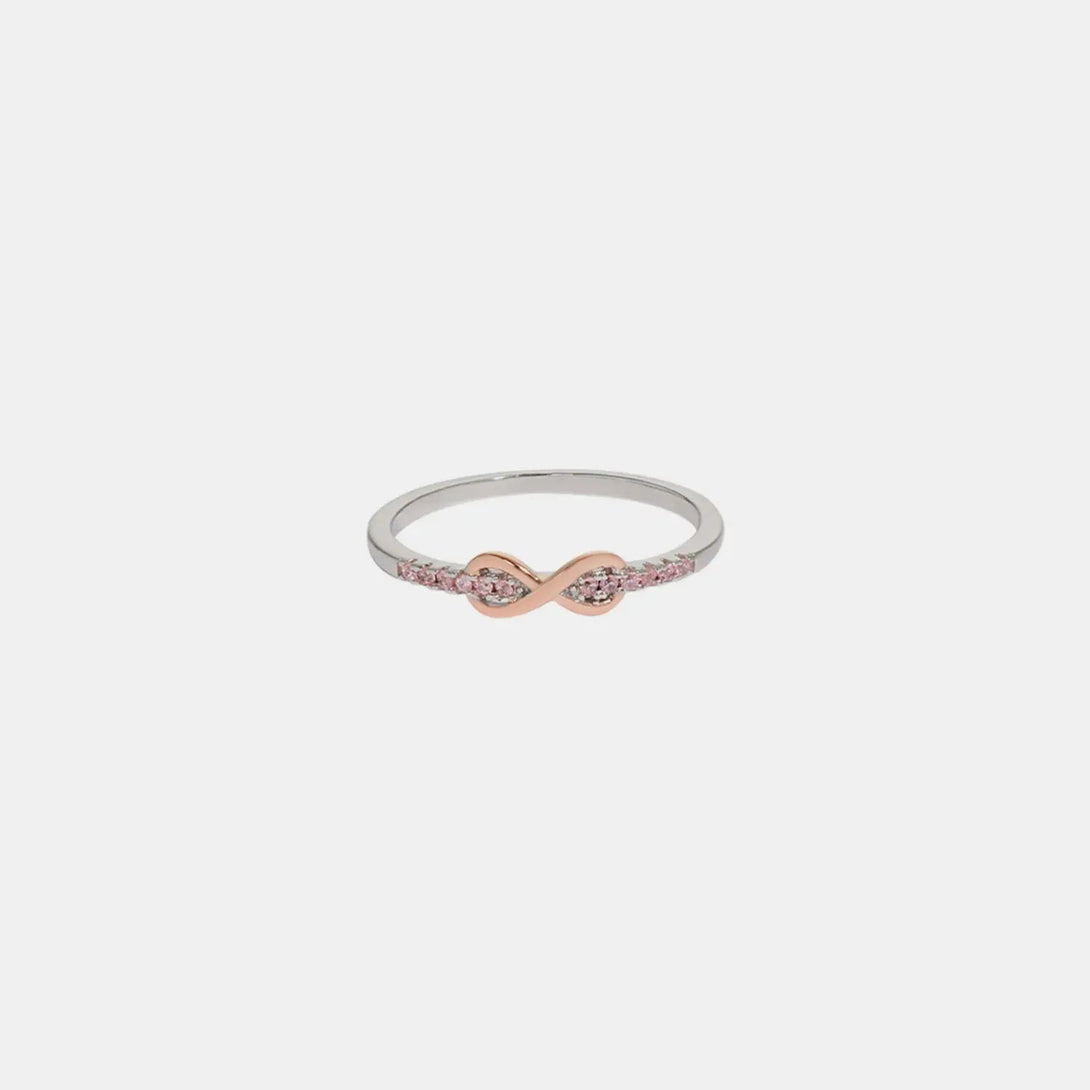 Lovcia Zircon 925 Sterling Silver Ring-Rings-Blush Pink-5-Blush Pink