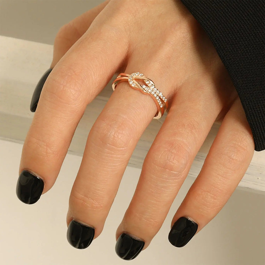 Lovcia Zircon 925 Sterling Silver Ring-Rings-Silver-5-Silver